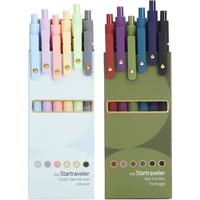 Colorful Gel Pens - 12Pcs 0.7mm Multi-Colored Pens, Smooth Writing Coloring Journaling Supplies for Note Taking, Cute Aesthet...