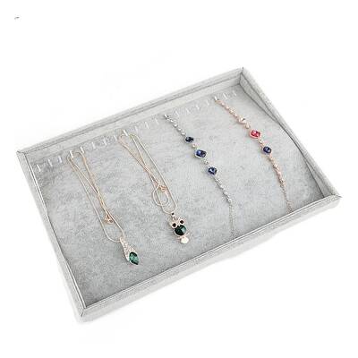 Velvet Necklace Display Tray