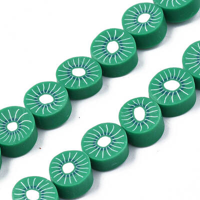 Handmade Polymer Clay Bead Strands