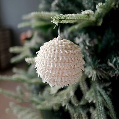 Glitter Foam Pendant Decoration