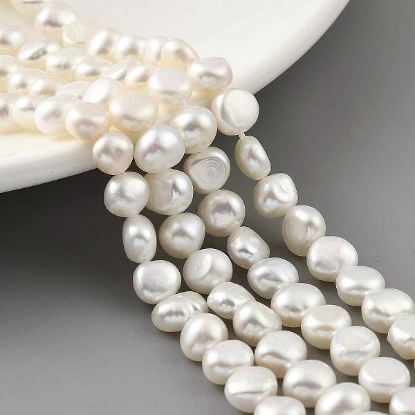 Natural Cultured Freshwater Pearl Beads Strands