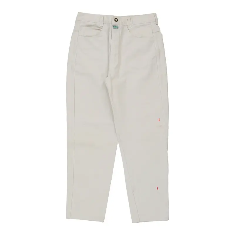 Bobos Jeans - 29W UK 12 White Cotton
