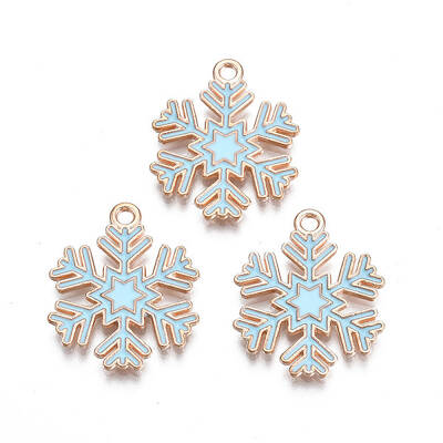 Christmas Style Alloy Enamel Pendants