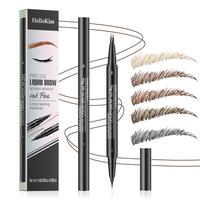 2 in 1 Eyebrow Pencil, 1 Count Long Lasting Eyebrow Pencil, Eyebrow Pen, Eye Brow Makeup Tool, Makeup Accessories, Cosmetic P...