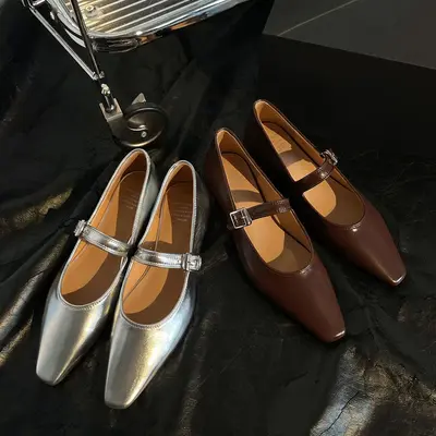 CHIKO Jaquana Square Toe Block Heels Mary Jane Shoes