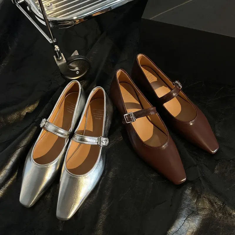 CHIKO Jaquana Square Toe Block Heels Mary Jane Shoes