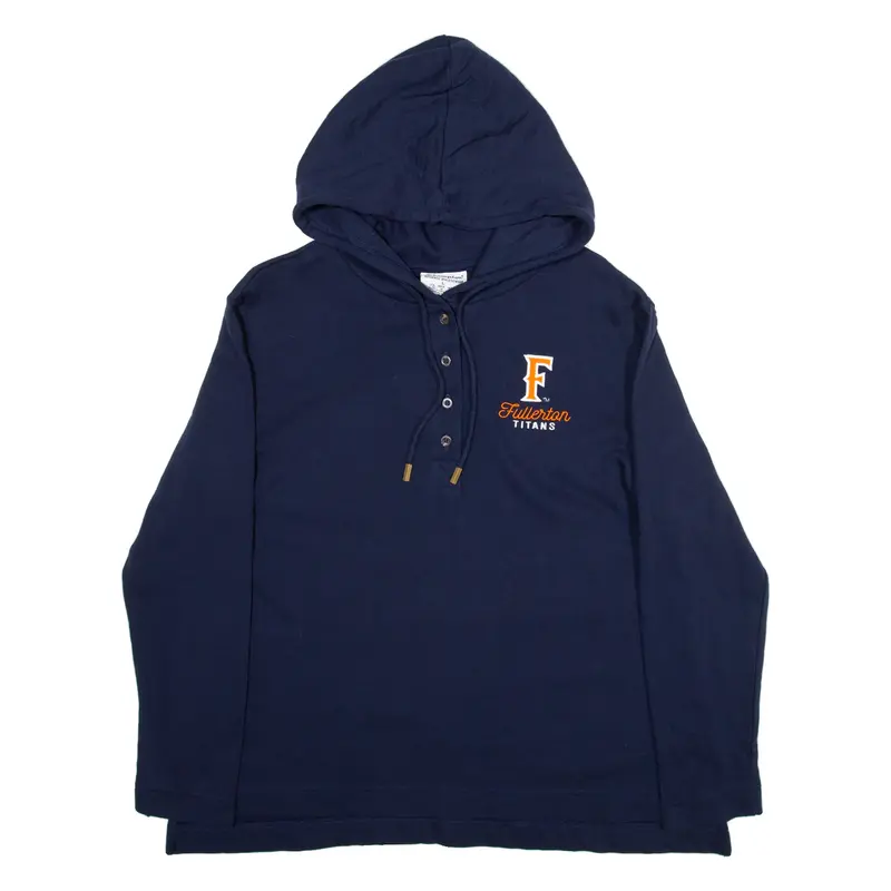 CHAMPION Fullerton Titans Mens Blue Hoodie USA M