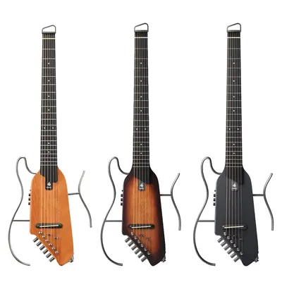 【openbox】Donner HUSH I Acoustic-Electric Guitar Kit for Travel Practice