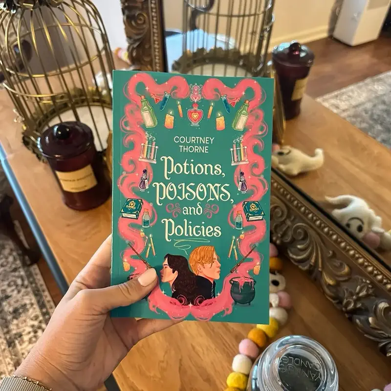 Potions, Poisons, and Policies - Academic Rivals to Lovers Fantasy Romantic Comedy Novel