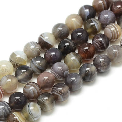 Natural Botswana Agate Beads Strands