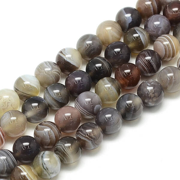 Natural Botswana Agate Beads Strands