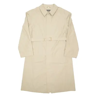 HERREN GLOBUS PICDOR Womens Trench Coat Beige 90s L