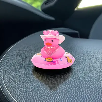 Adorable Duck Design Car Ornament, Cute Cartoon Animal Car Dashboard Decoration, Car Interior Accessories, Cute Car Accessori...