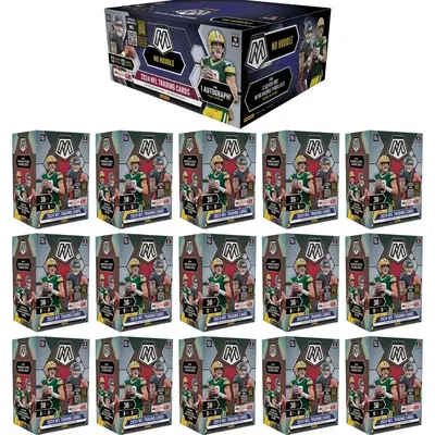 9/2 10AM: (1) Mosaic No Huddle Hobby & (15) 2024 Mosaic Football Blaster Box PYT Pick Your Team Break