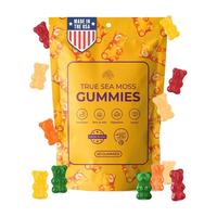 Sea Moss Gummies - 60 Organic Gummies for Immune Support, Heart Health & Wellness, GMO-Free, Natural Ingredients | TrueSeaMos...