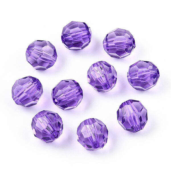 Transparent Acrylic Beads