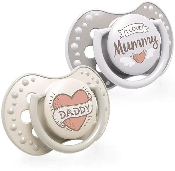 Lovi Pacifier Soother I Love Dynamic ( 2 pcs ) 0-3m
