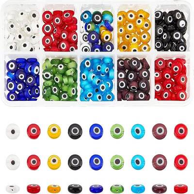 Handmade Evil Eye Lampwork Bead