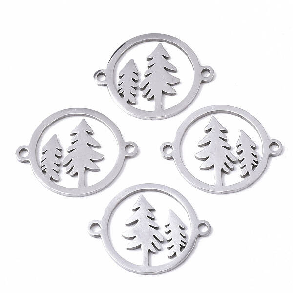 Tarnish Resistant Christmas 201 Stainless Steel Links Connectors