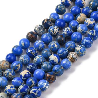 Dyed Natural Regalite/Imperial Jasper/Sea Sediment Jasper Beads Strands