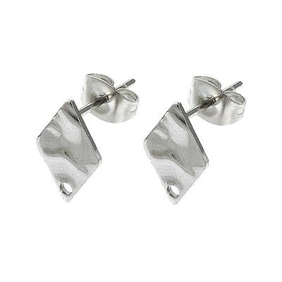 Non-Tarnish 304 Stainless Steel Stud Earring Findings