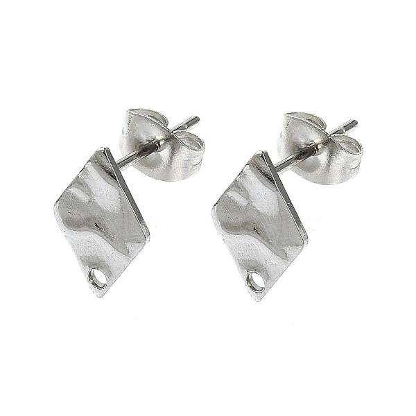 Non-Tarnish 304 Stainless Steel Stud Earring Findings