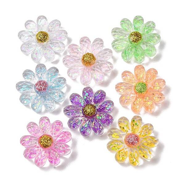 Transparent Resin Cabochons