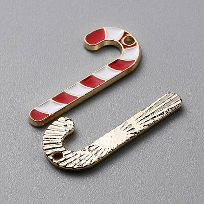 Christmas Theme Alloy Enamel Pendants