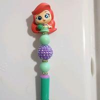 Live adoorable Beaded Pen - Elegant Design with Unique Beadwork - Ideal for Crafting and Writing griz beadable office Supplie...
