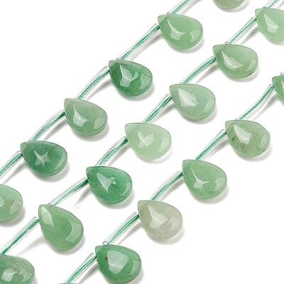 Natural Green Aventurine Beads Strands