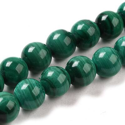 Natural Malachite Beads Strands