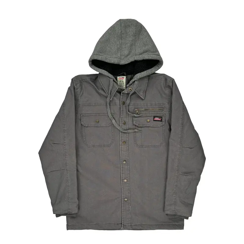 Dickies Jacket - Small Grey Cotton Blend