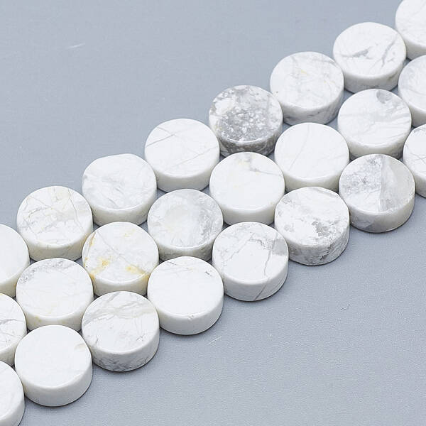 Natural Howlite Beads Strands