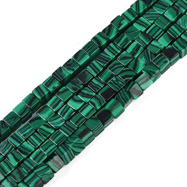 Synthetic Malachite Beads Strands