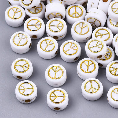 Opaque Acrylic Beads