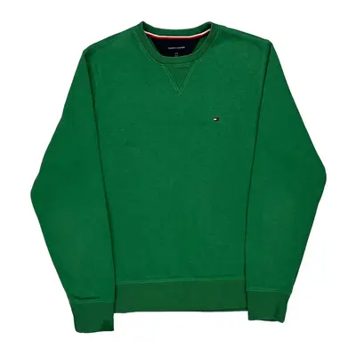 Tommy Hilfiger Sweatshirt - Small Green Cotton