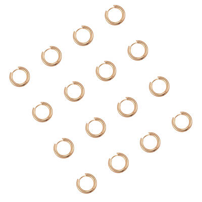Ring 304 Stainless Steel Huggie Hoop Earrings