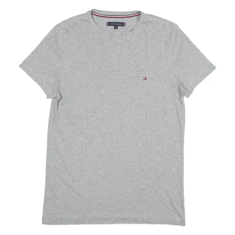 TOMMY HILFIGER Mens T-Shirt Grey M