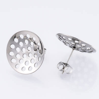 Non-Tarnish 304 Stainless Steel Stud Earring Findings