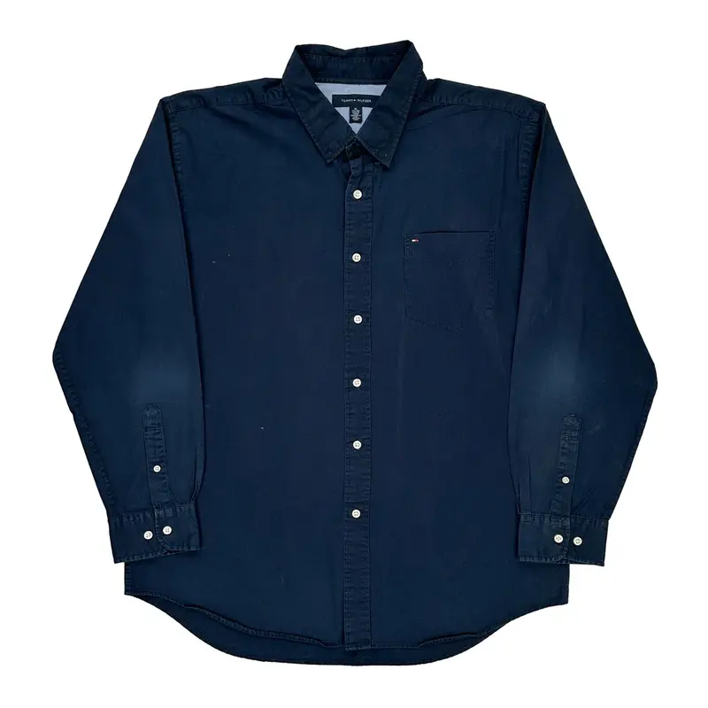 Tommy Hilfiger Shirt - XL Blue Cotton
