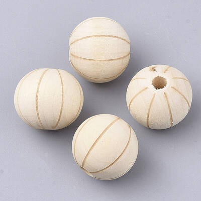 Natural Wood Beads