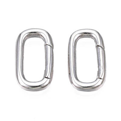 Brass Spring Gate Rings