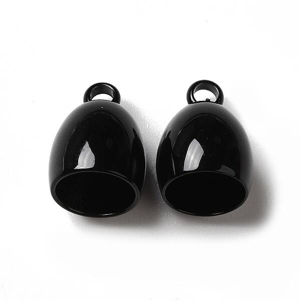 Spray Painted 201 Stainless Steel Cord Ends