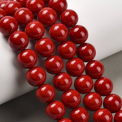 Natural Mashan Jade Round Beads Strands