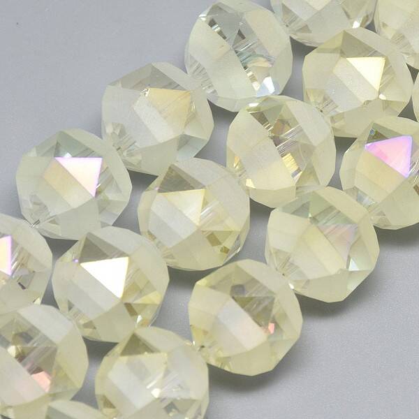 Electroplate Glass Beads Strands