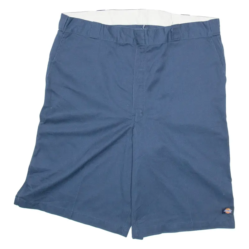 DICKIES Mens Workwear Shorts Blue Relaxed 2XL W42