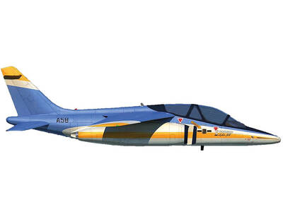 Lockheed Alpha Jet Aircraft VTX-TS Competition United States Navy Military Series 1/72 Diecast Model Airplane by Herpa