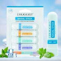 NASAL STICK - Breathe easier, fresh air with powerful essential oils, 4 sticks