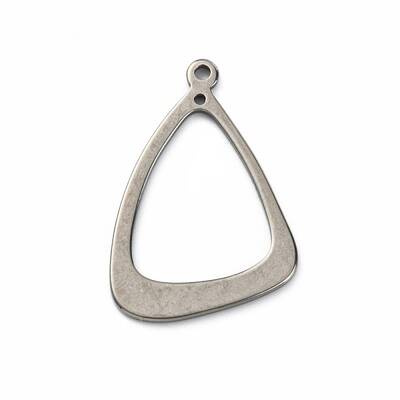 304 Stainless Steel 2-Loop Link Pendants