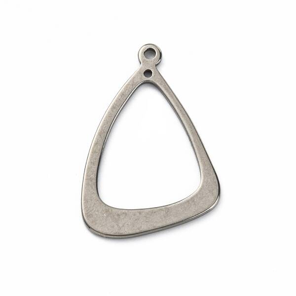 304 Stainless Steel 2-Loop Link Pendants
